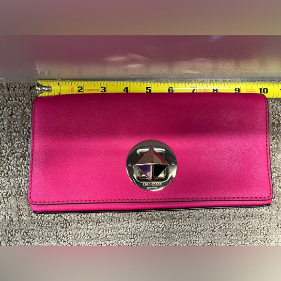 Kate Spade Pink Leather Saffiano Clutch - Picture 4 of 7